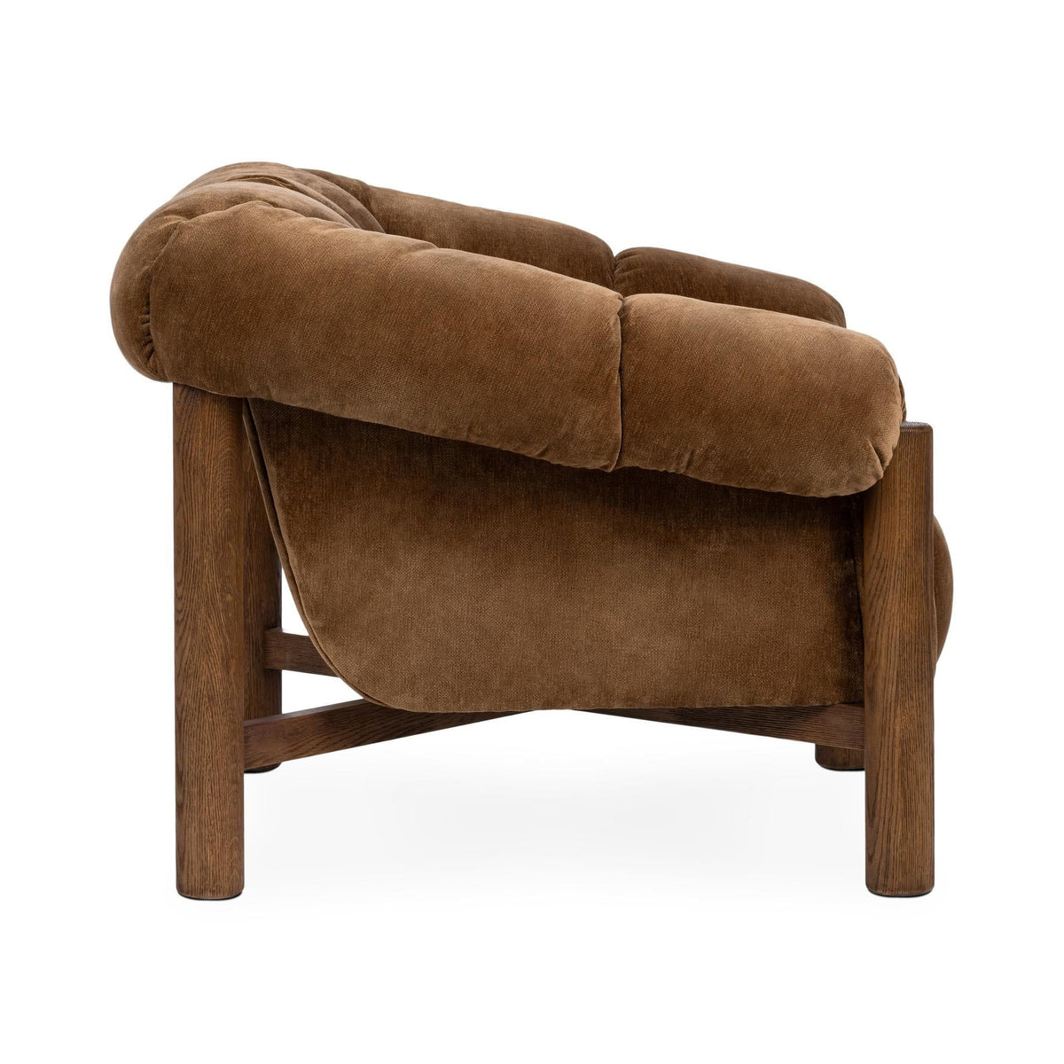 Sansa - Upholstered Accent Chair - Bronze - Select Living Furniture - Accent Chairs - Classic Home - 53051817 - Sansa - Upholstered Accent Chair - Bronze -