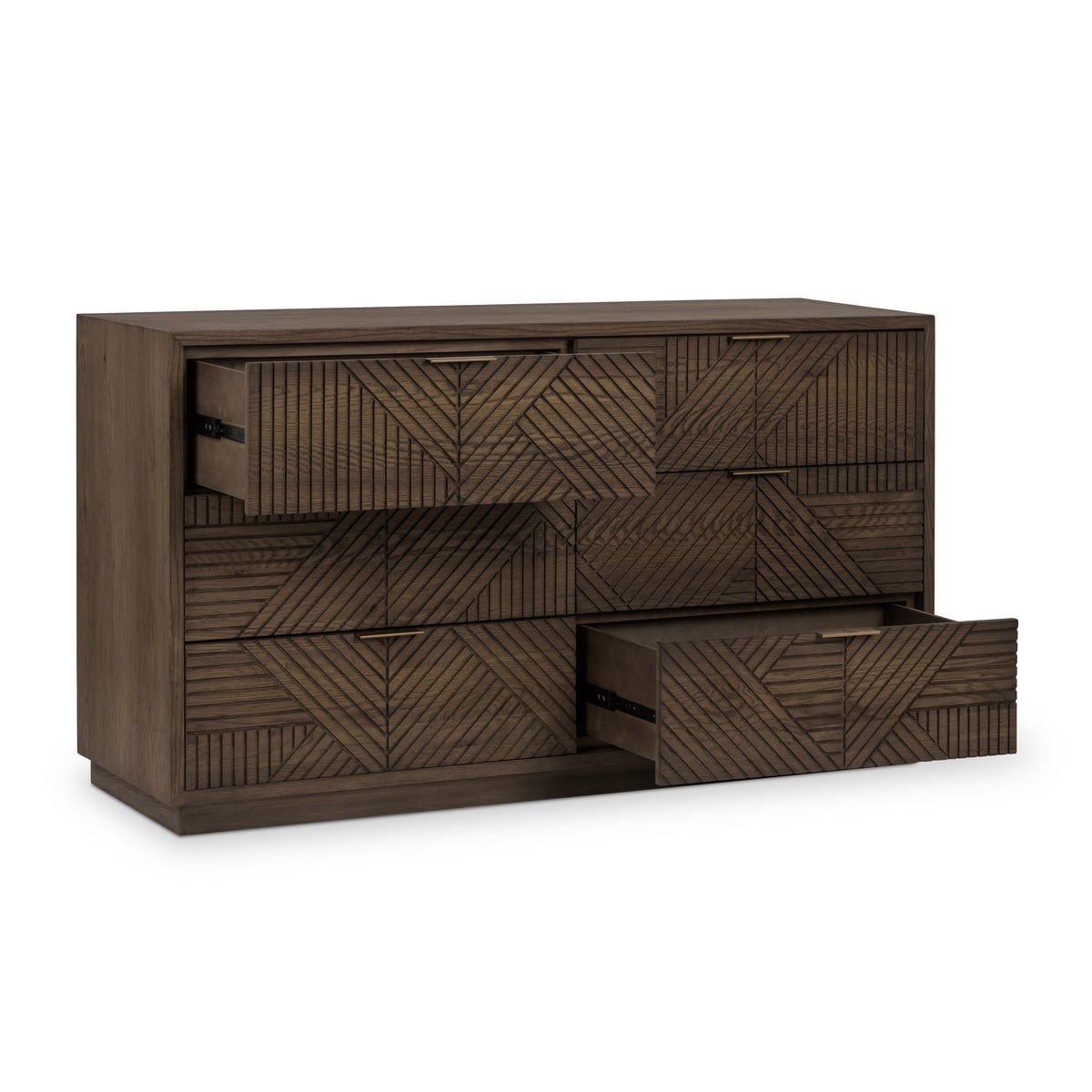 Santa - 6-Drawer Dresser - Toasted Brown - Select Living Furniture - Dressers - Classic Home - 52004211 - Santa - 6-Drawer Dresser - Toasted Brown -