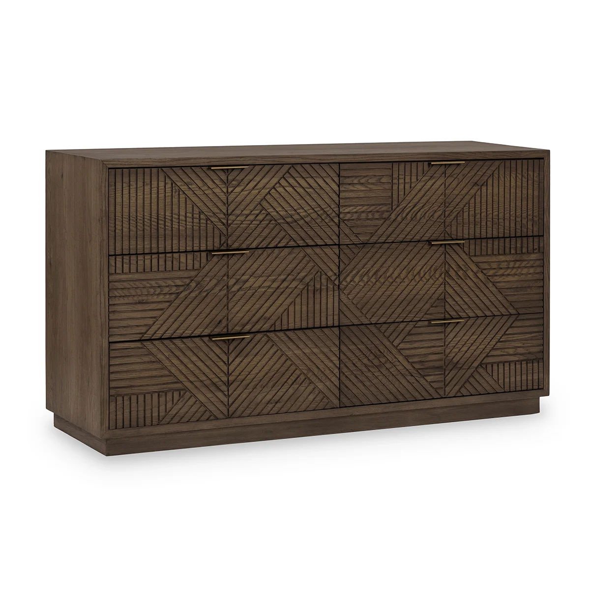Santa - 6-Drawer Dresser - Toasted Brown - Select Living Furniture - Dressers - Classic Home - 52004211 - Santa - 6-Drawer Dresser - Toasted Brown -
