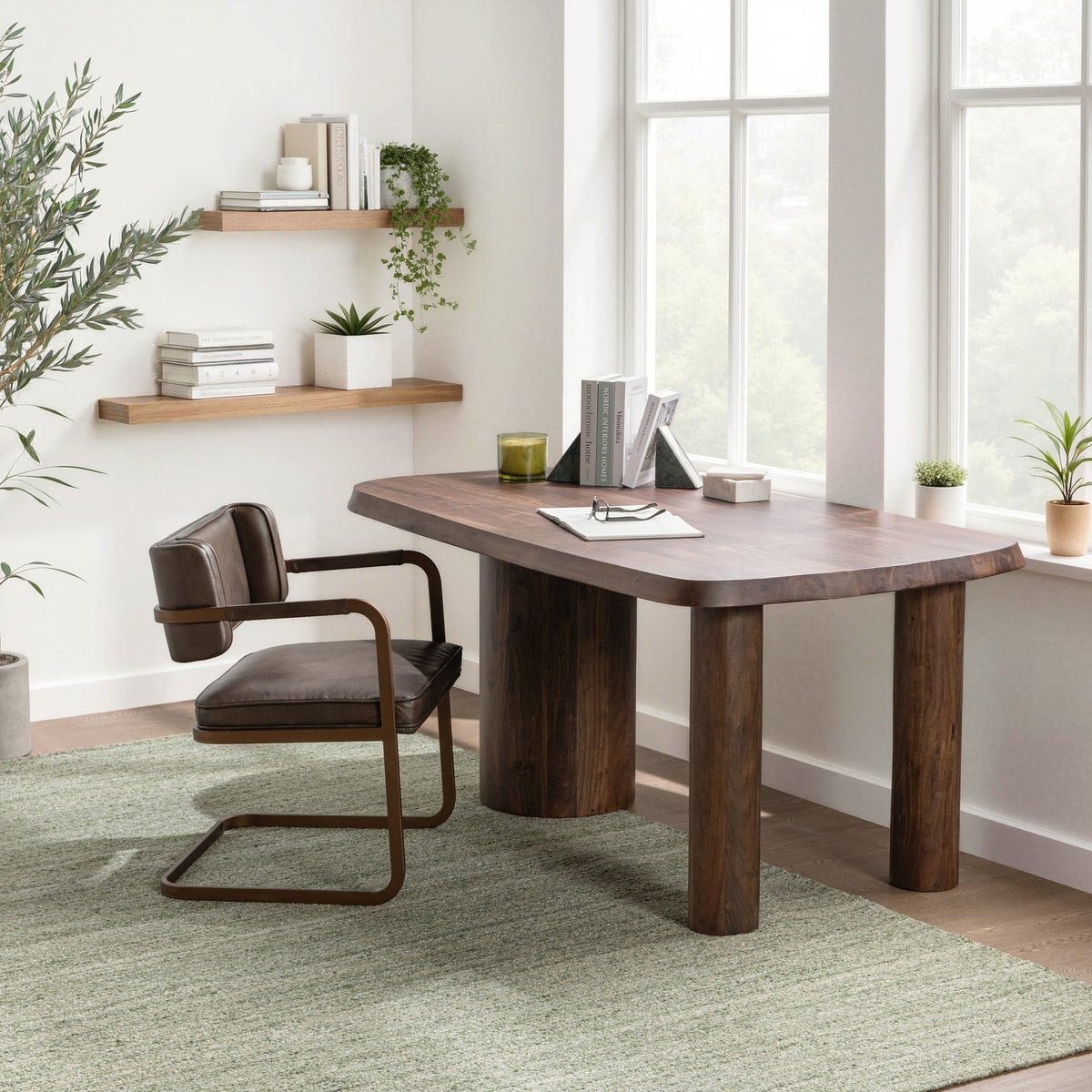 Saunders - Desk - Vinegar - Select Living Furniture - Writing Desks - Classic Home - 51020019 - Saunders - Desk - Vinegar -