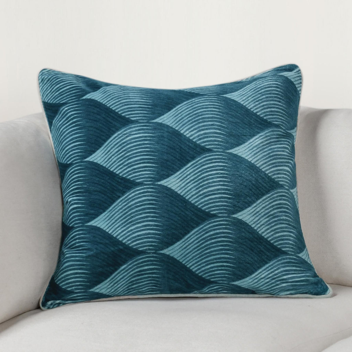 Scala - Sea Glass 22' x 22' - Sea Glass Blue - Select Living Furniture - Accent Pillows - Villa - V300019 - Scala - Sea Glass 22' x 22' - Sea Glass Blue -