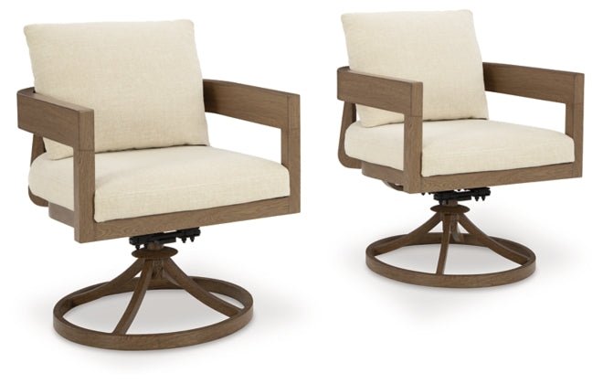 Serene Bay Swivel Chair w/Cushion (2/CN) - Select Living Furniture - Select Living Furniture -  - Serene Bay Swivel Chair w/Cushion (2/CN) -