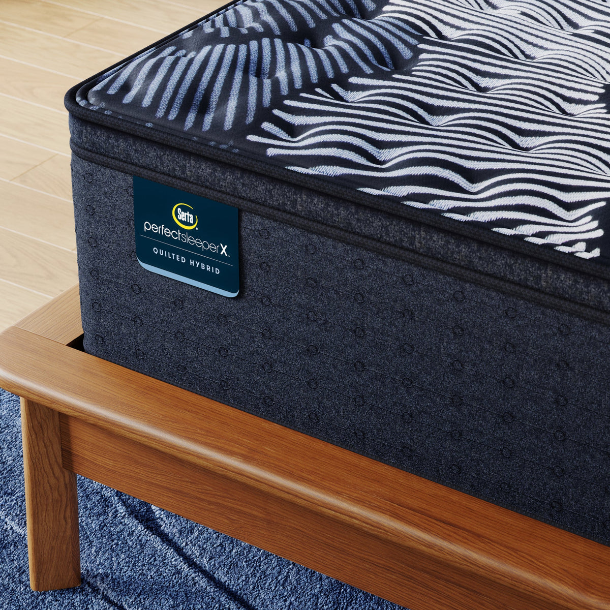 Serta® Perfect Sleeper X™ Max Firm Pillow Top 15.25" Quilted Hybrid Mattress - Select Living Furniture - Pillow Top Mattresses - Serta -  - Twin XL -Firm - Serta® Perfect Sleeper X™ Max Firm Pillow Top 15.25" Quilted Hybrid Mattress -