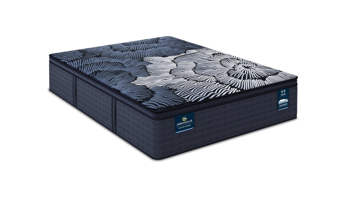 Serta® Perfect Sleeper X™ Max Firm Pillow Top 15.25" Quilted Hybrid Mattress - Select Living Furniture - Pillow Top Mattresses - Serta -  - Twin XL -Firm - Serta® Perfect Sleeper X™ Max Firm Pillow Top 15.25" Quilted Hybrid Mattress -