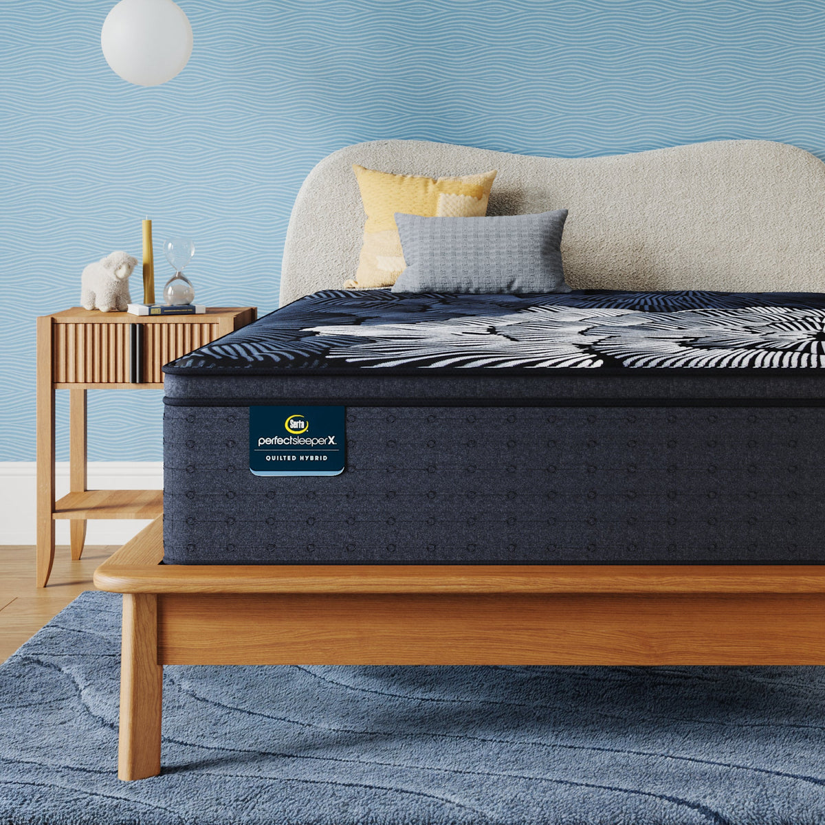 Serta® Perfect Sleeper X™ Max Plush Pillow Top 15" Quilted Hybrid Mattress - Select Living Furniture - Pillow Top Mattresses - Serta -  - Twin XL -Plush - Serta® Perfect Sleeper X™ Max Plush Pillow Top 15" Quilted Hybrid Mattress -