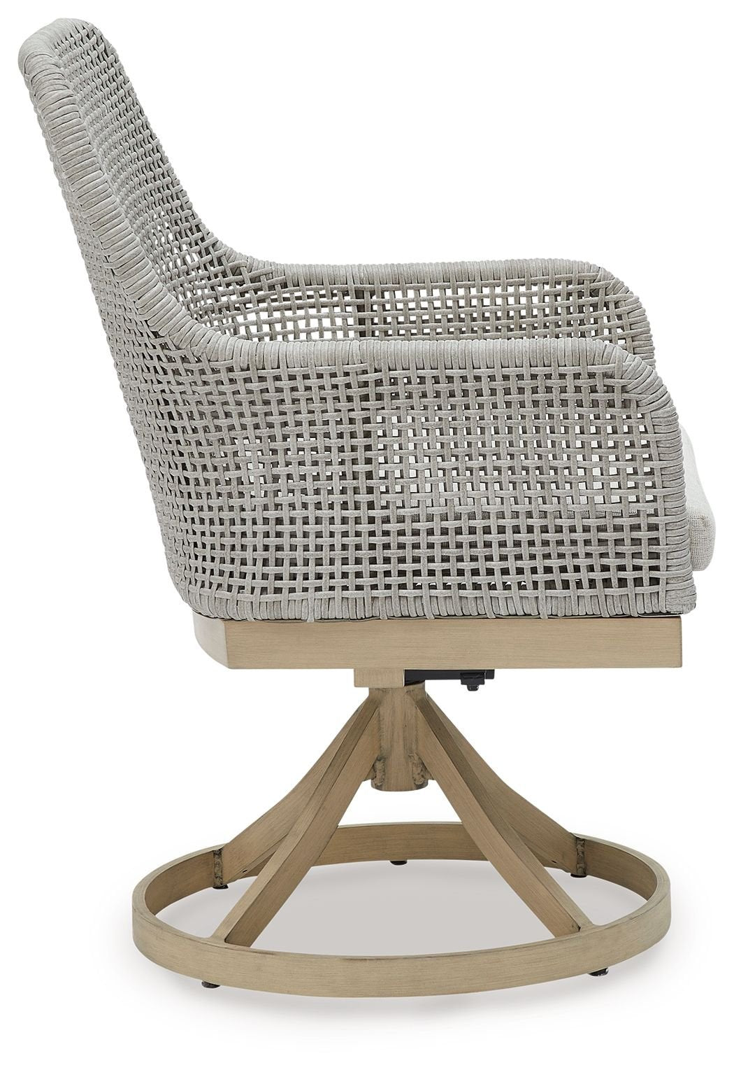 Seton Creek - Swivel Chair With Cushion (Set of 2) - Gray - Select Living Furniture - Chair Sets - Signature Design by Ashley® - P798-602A - Seton Creek - Swivel Chair With Cushion (Set of 2) - Gray -