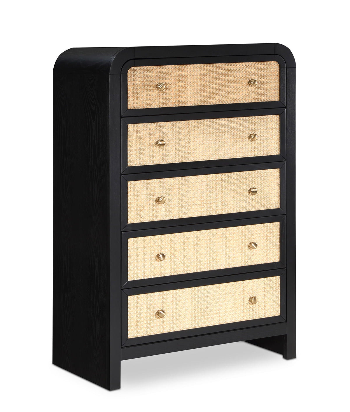 Siena - Chest - Select Living Furniture - Accent Chests - Meridian Furniture - SienaBlack-CH - Black - Siena - Chest -