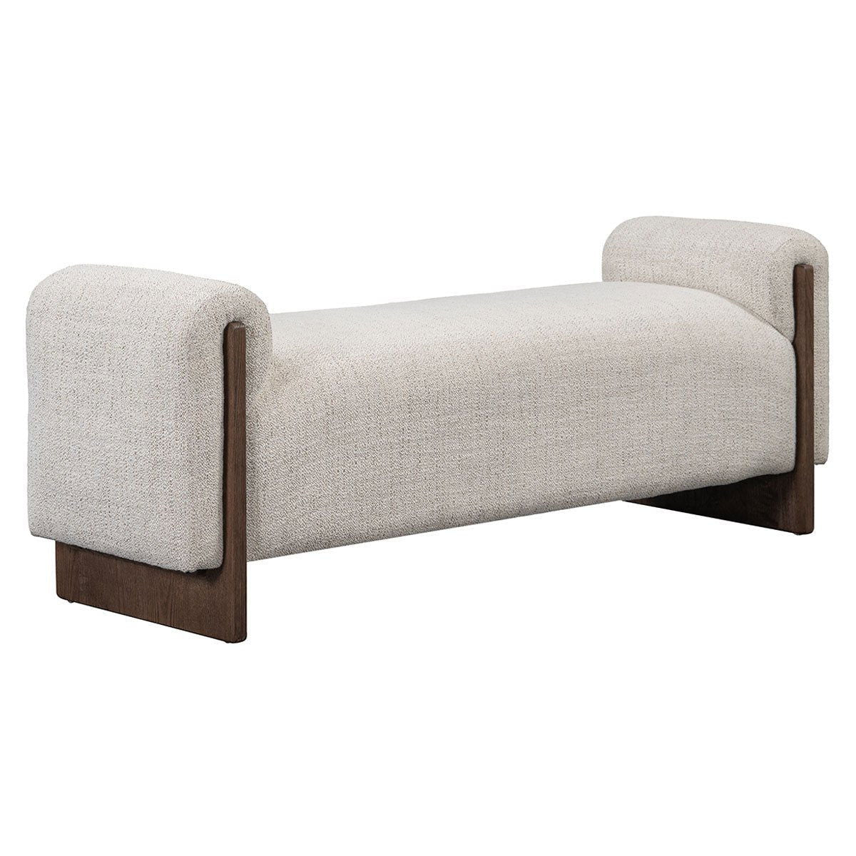 Sierra - Bench - Select Living Furniture - Upholstered Benches - Classic Home - 53006547 - Bronzed Cocoa - Sierra - Bench -