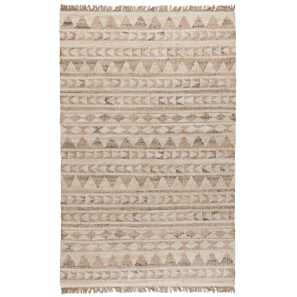 Solana - Rug - Select Living Furniture - Area Rugs - Classic Home - 30090300 - Distressed Black Natural -2' x 3' - Solana - Rug -