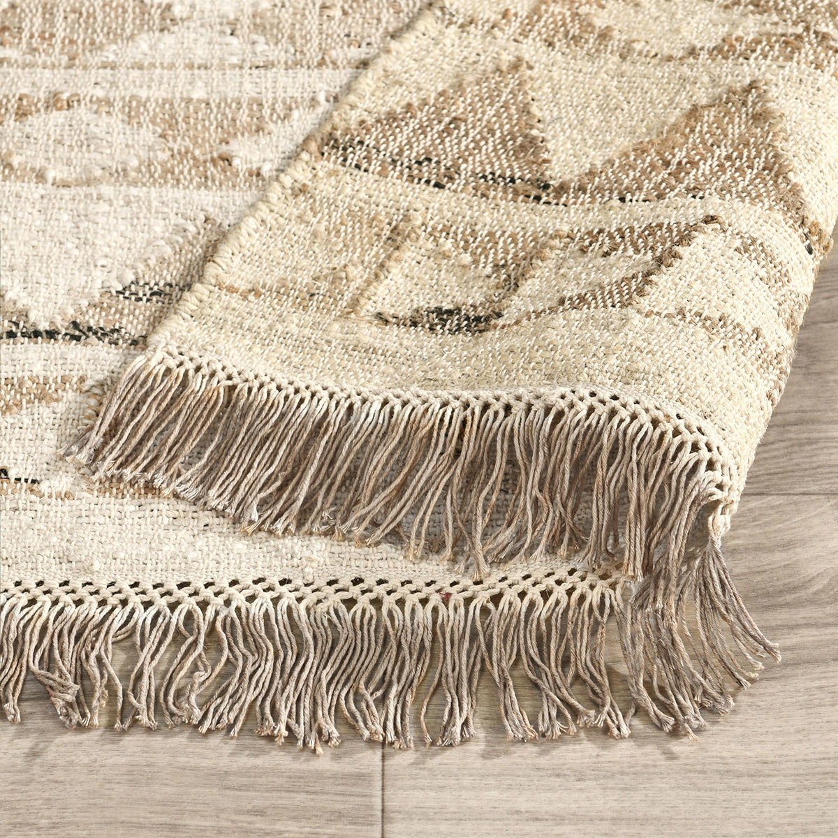Solana - Rug - Select Living Furniture - Area Rugs - Classic Home - 30090300 - Distressed Black Natural -2' x 3' - Solana - Rug -