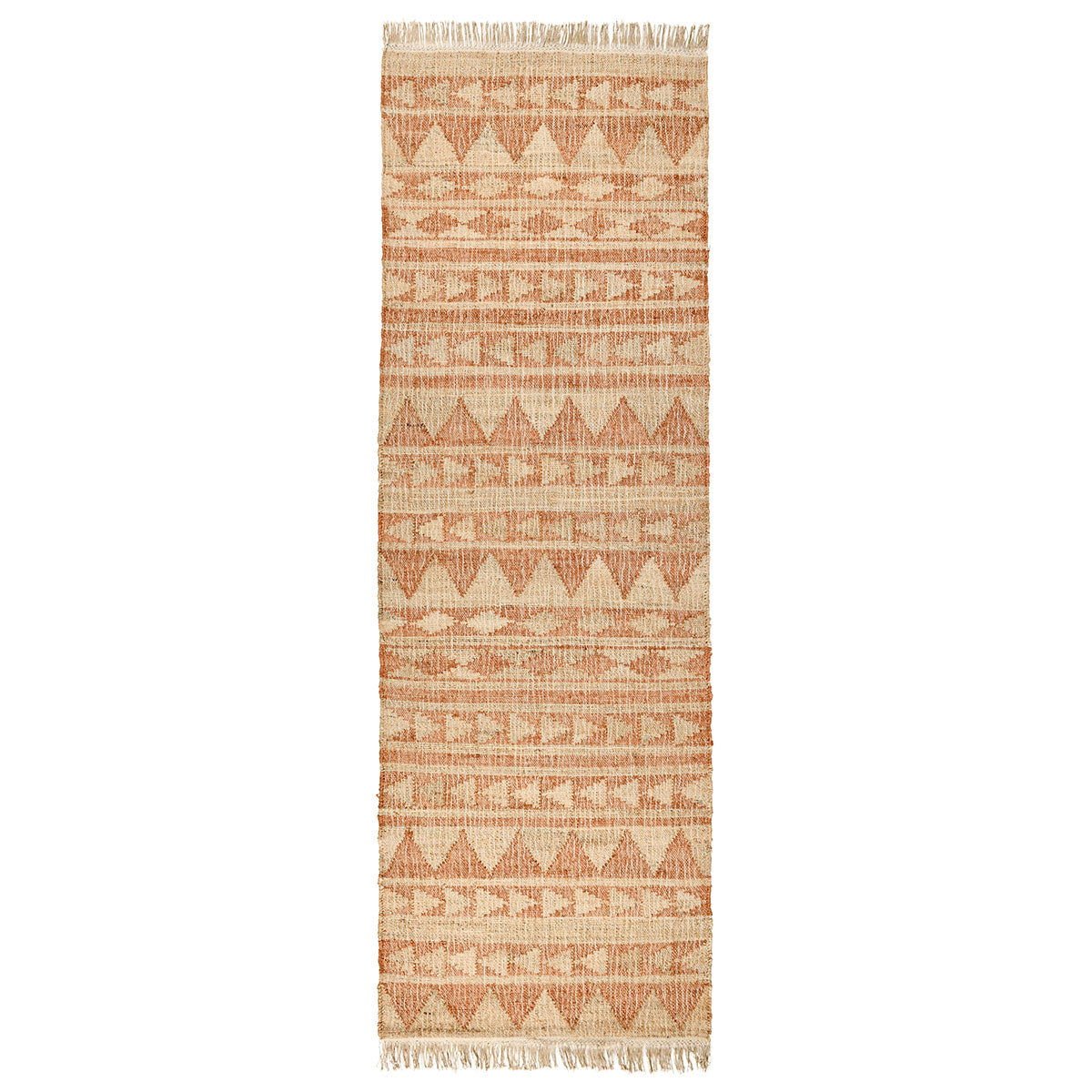 Solana - Rug - Select Living Furniture - Area Rugs - Classic Home - 30090103 - Distressed Terracotta Natural -2.6' x 8' - Solana - Rug -