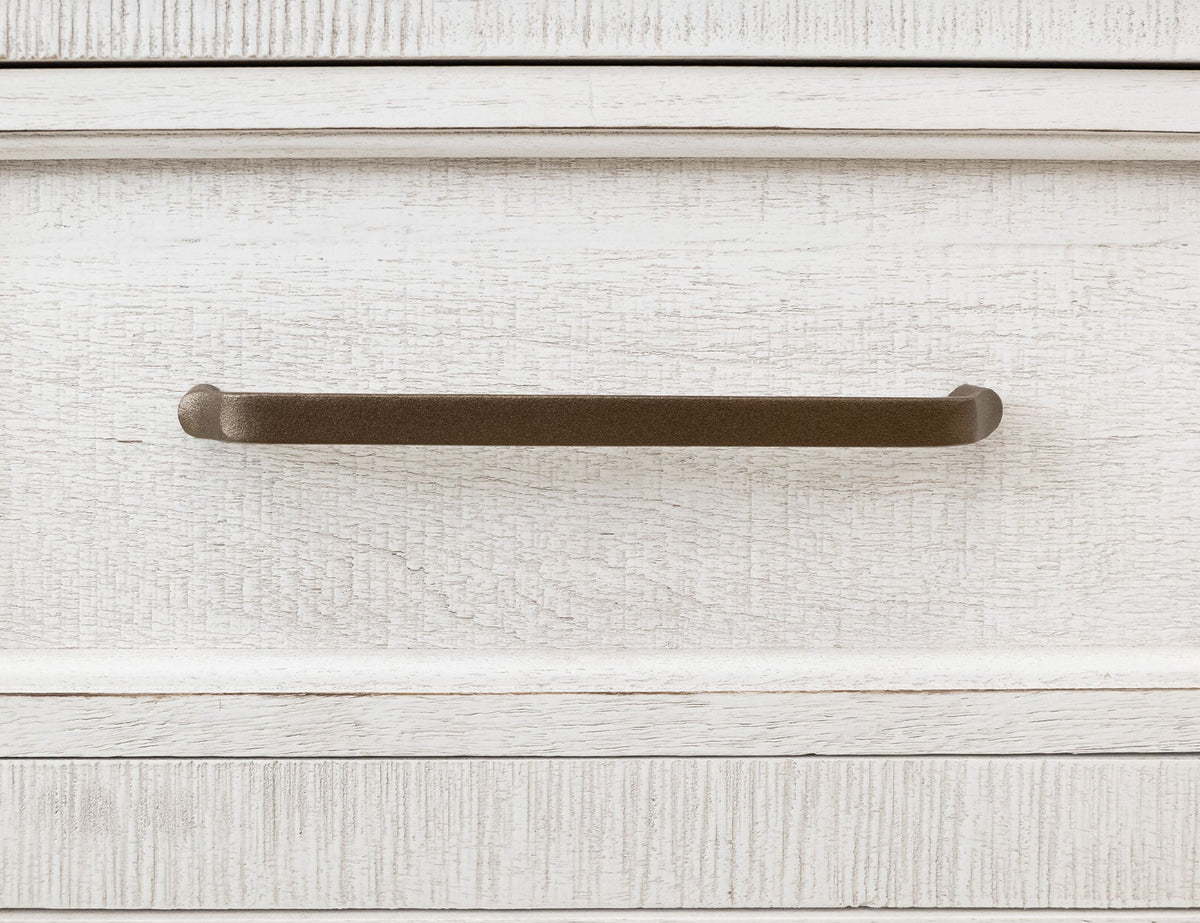 Stoa - 2 Drawer Nightstand - White / Brown - Select Living Furniture - Accent Nightstands - IFD Group - IFD4993NTS - Stoa - 2 Drawer Nightstand - White / Brown -