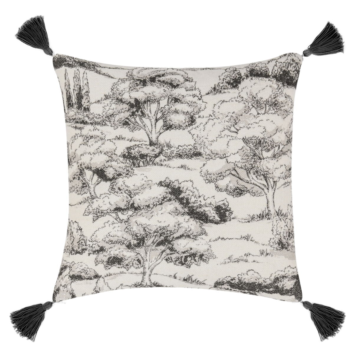 Stonework - Pillow - Select Living Furniture - Accent Pillows - Villa - V300032 - Charcoal - Stonework - Pillow -