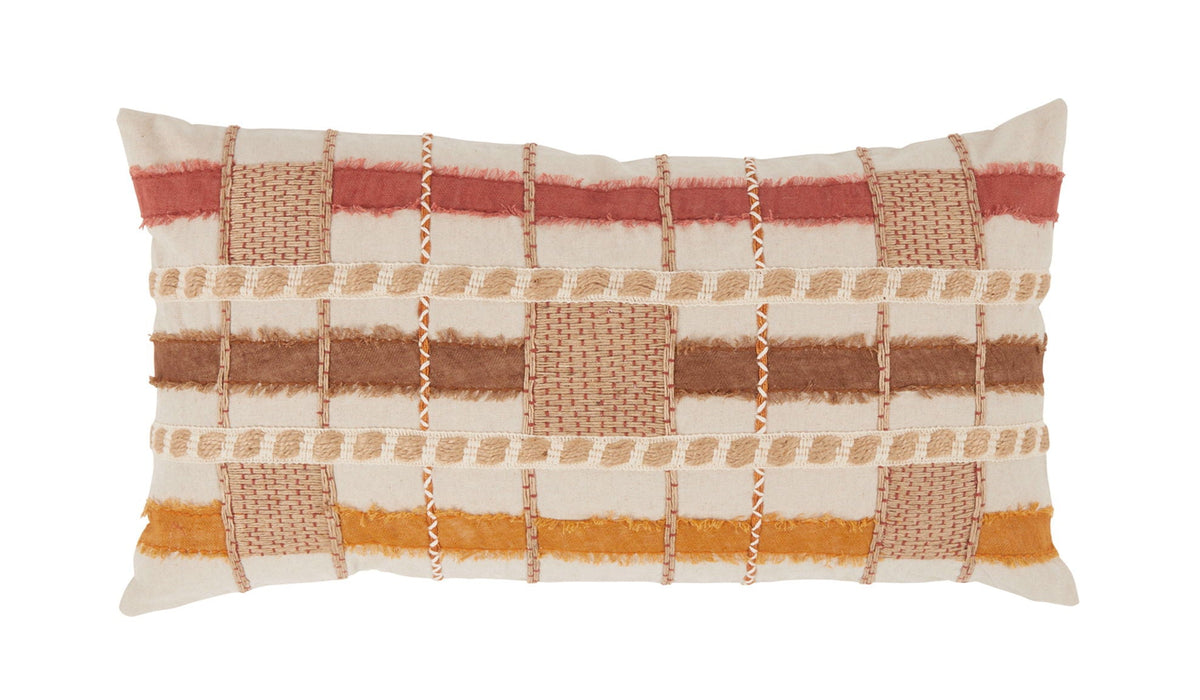 Stratton - ML Pillow - Select Living Furniture - Accent Pillows - Villa - V260052 - Clay -26" x 14" - Stratton - ML Pillow -