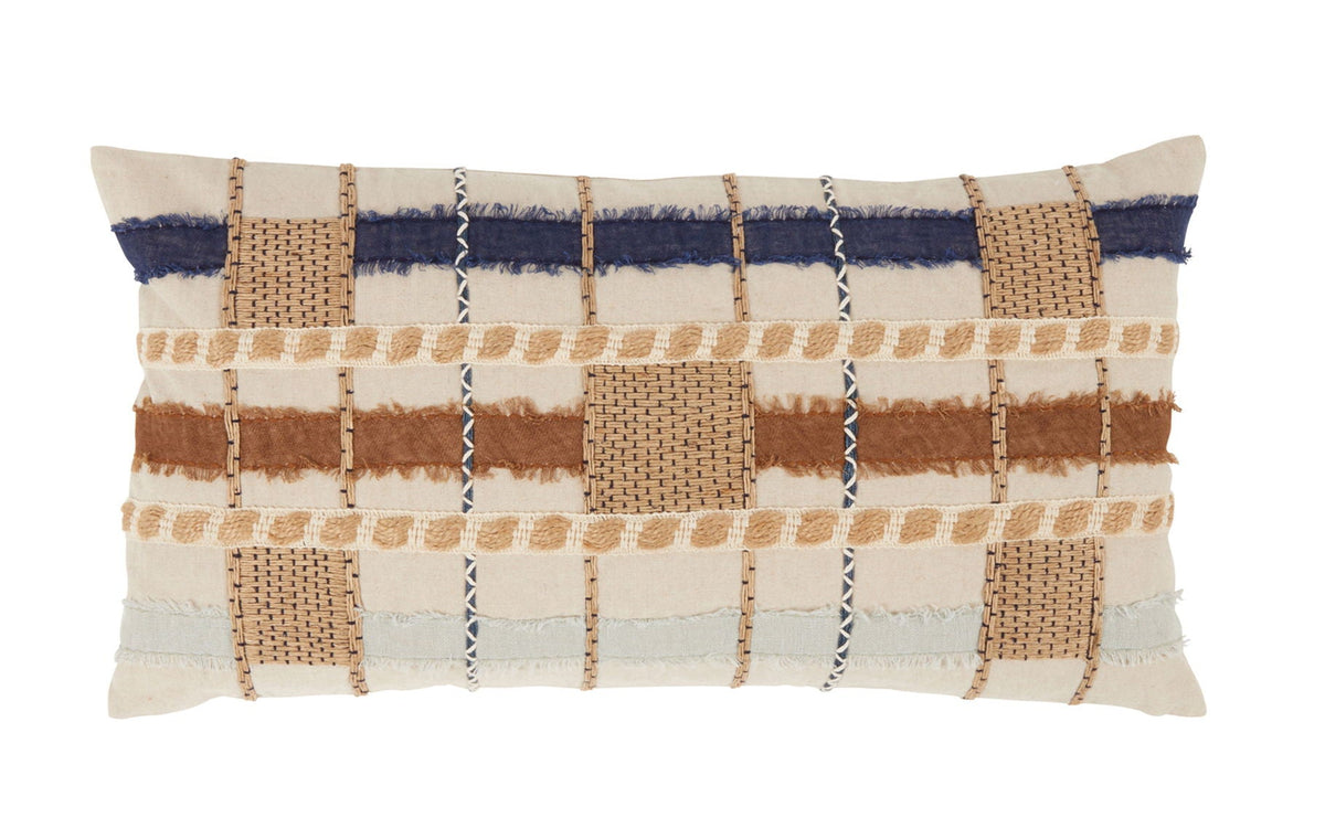 Stratton - ML Pillow - Select Living Furniture - Accent Pillows - Villa - V260053 - Blue -26" x 14" - Stratton - ML Pillow -