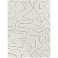Tanya - Abstract Squiggles Rug - Select Living Furniture - Rugs - Balta Rugs -  - 5' 3" x 7' -Grey 59601-676 - Tanya - Abstract Squiggles Rug -