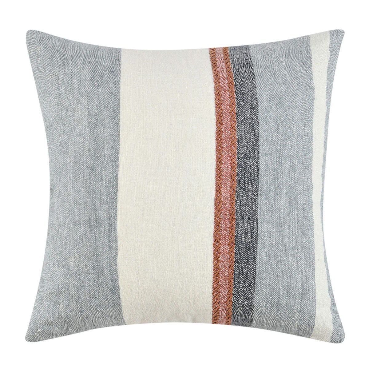 Taylor - BW Pillow - Blue Multi - Select Living Furniture - Accent Pillows - Villa - V290118 - Taylor - BW Pillow - Blue Multi -