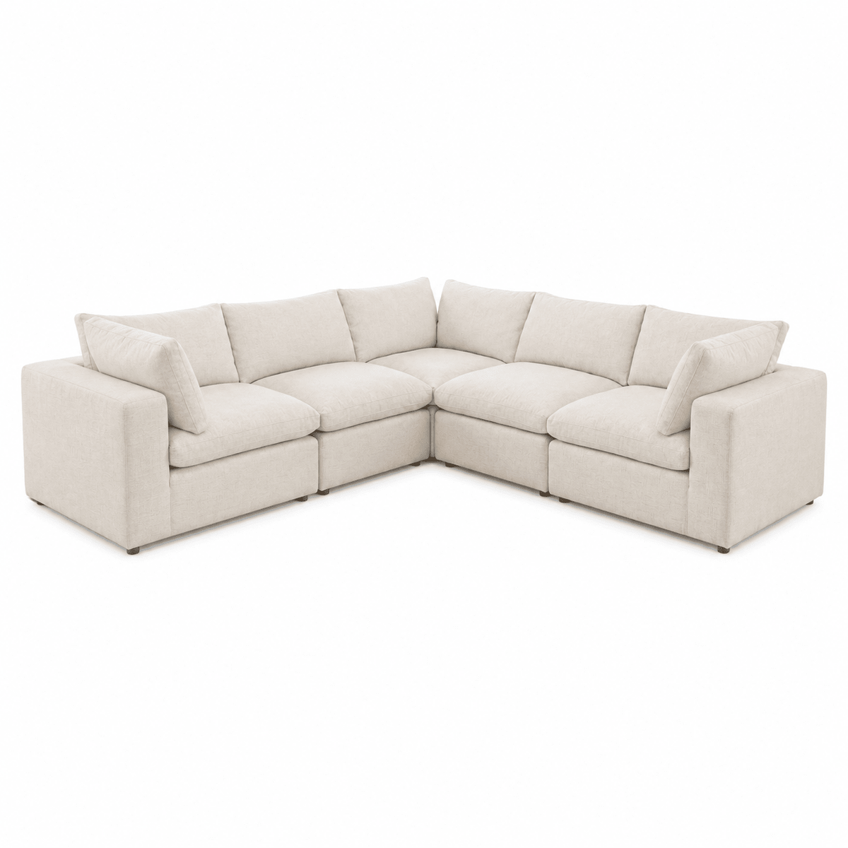 The Walter Sectional - Select Living Furniture - Select Living Furniture - WALTER-CORNER-CRM - Cream -Corner Sectional - The Walter Sectional -