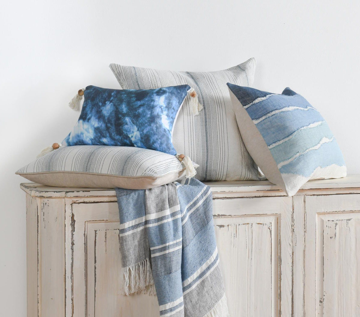 Theta - 26" x 26" ST Pillow - Capri Blue - Select Living Furniture - Accent Pillows - Villa - V280009 - Theta - 26" x 26" ST Pillow - Capri Blue -
