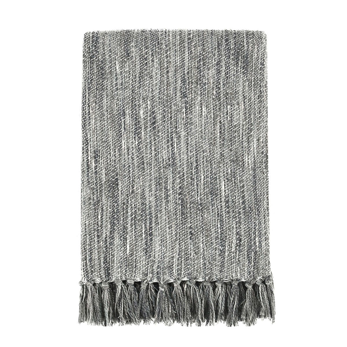 Throws - 50" x 70" TC Sharma Throw - Gray - Select Living Furniture - Throws - Villa - V290139 - Throws - 50" x 70" TC Sharma Throw - Gray -