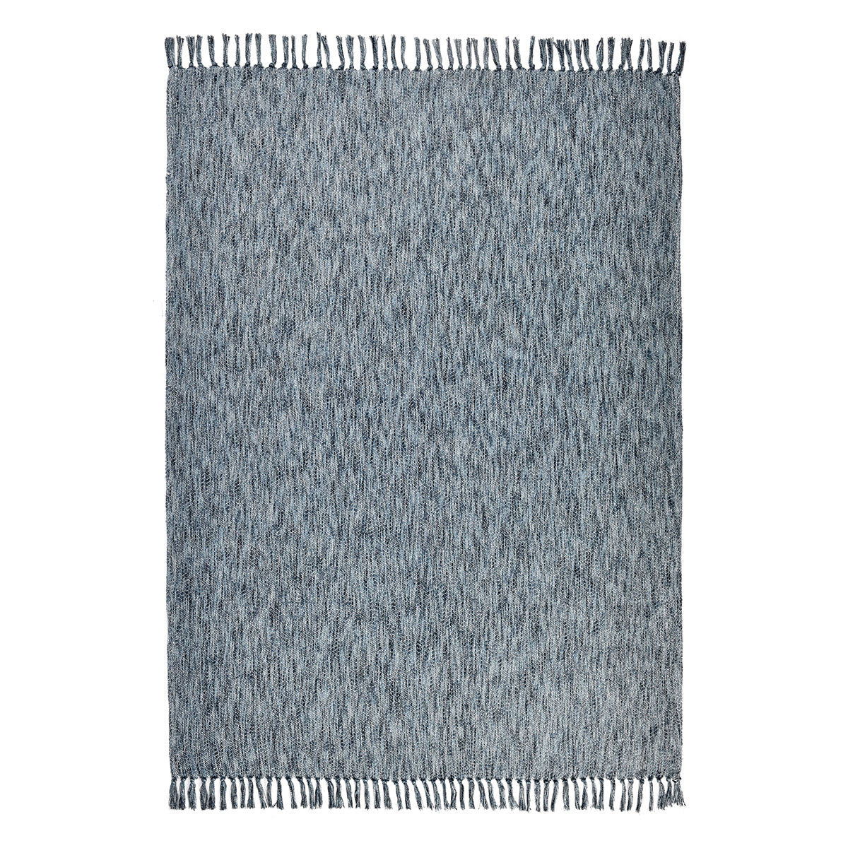 Throws - TC Sharma Throw - Denim Blue - Select Living Furniture - Throws - Villa - V280087 - Throws - TC Sharma Throw - Denim Blue -