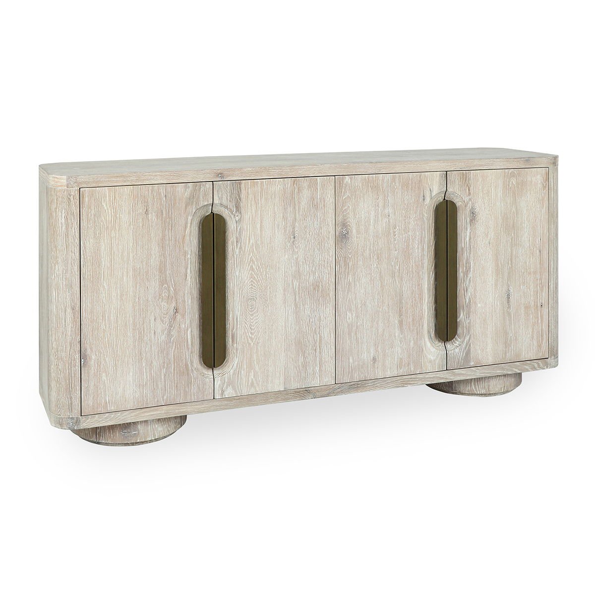 Tiber - 4 Door Buffet - Select Living Furniture - Buffets - Classic Home - 52004191 - Cream Washed - Tiber - 4 Door Buffet -