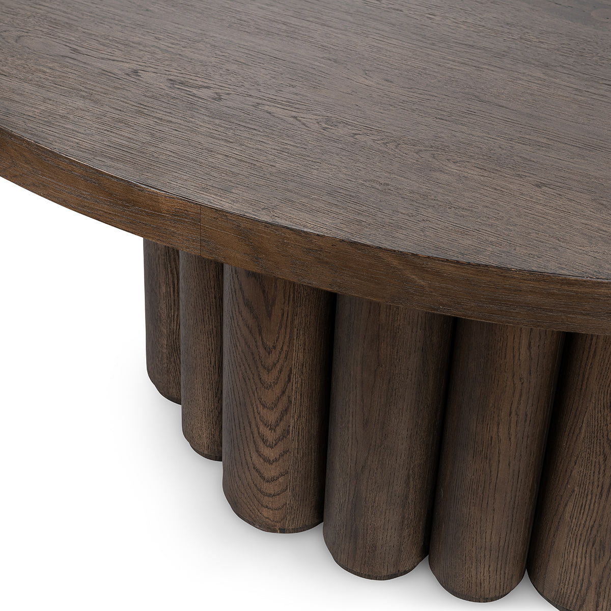 Tiber - Round Dining Table - Select Living Furniture - Dining Tables - Classic Home - 51031735 - Toasted Brown -70"W x 70"D x 30"H - Tiber - Round Dining Table -