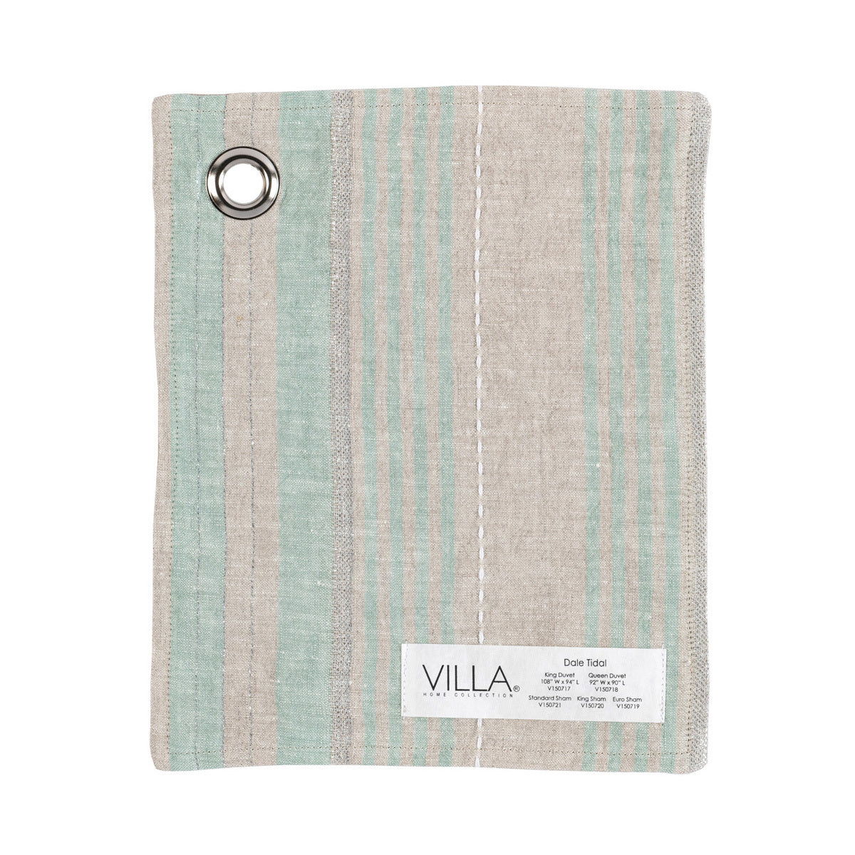 Treasury - Sham - Select Living Furniture - Duvet Covers & Shams - Villa - V170502 - Plaid Gray -Euro - Treasury - Sham -