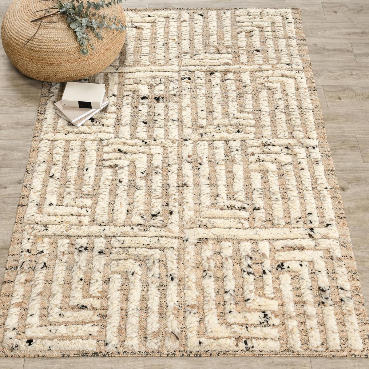 Tuku - Rug - Select Living Furniture - Area Rugs - Classic Home - 30091934 - Natural -5' x 8' - Tuku - Rug -