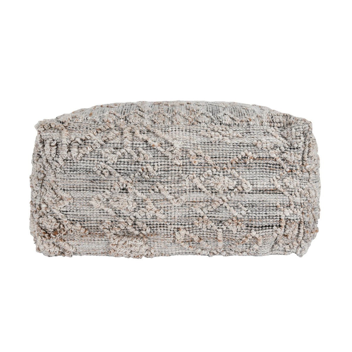 Tundra - Pouf - Gray Multi - Select Living Furniture - Accent Poufs - Villa - VP10031 - Tundra - Pouf - Gray Multi -