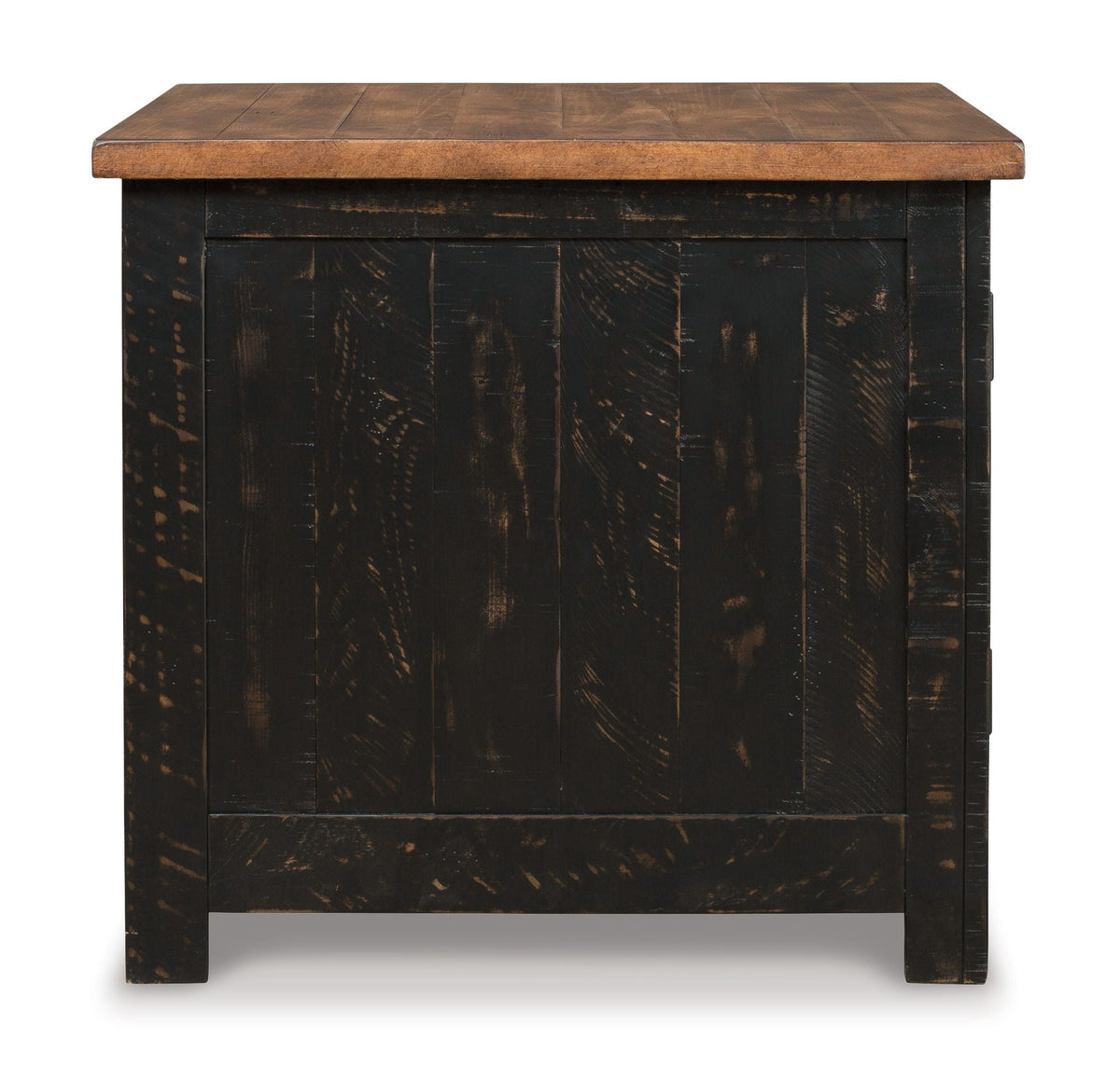 Valebeck - Rectangular End Table - Black / Brown - Select Living Furniture - End Tables - Signature Design by Ashley® - T468-3 - Valebeck - Rectangular End Table - Black / Brown -