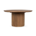 Vander - Round Dining Table - Tawny Brown - Select Living Furniture - Dining Tables - Classic Home - 51031739 - Vander - Round Dining Table - Tawny Brown -