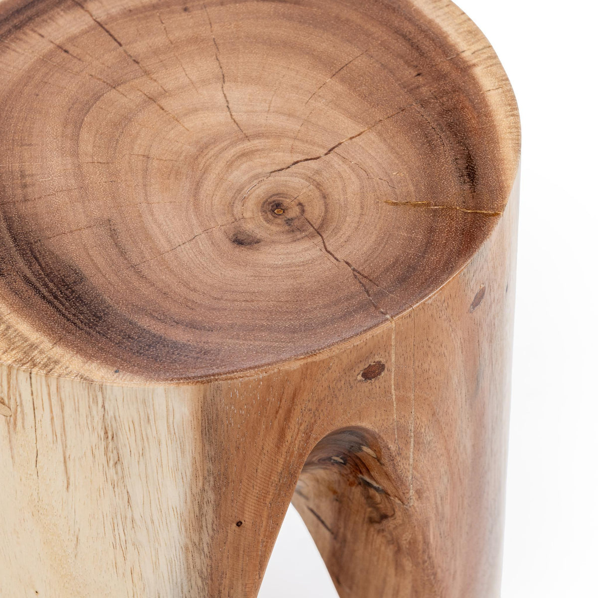 Vela - Accent Table - Select Living Furniture - Accent Tables - Classic Home - 51005526 - Natural -14"W x 14"D x 21"H - Vela - Accent Table -