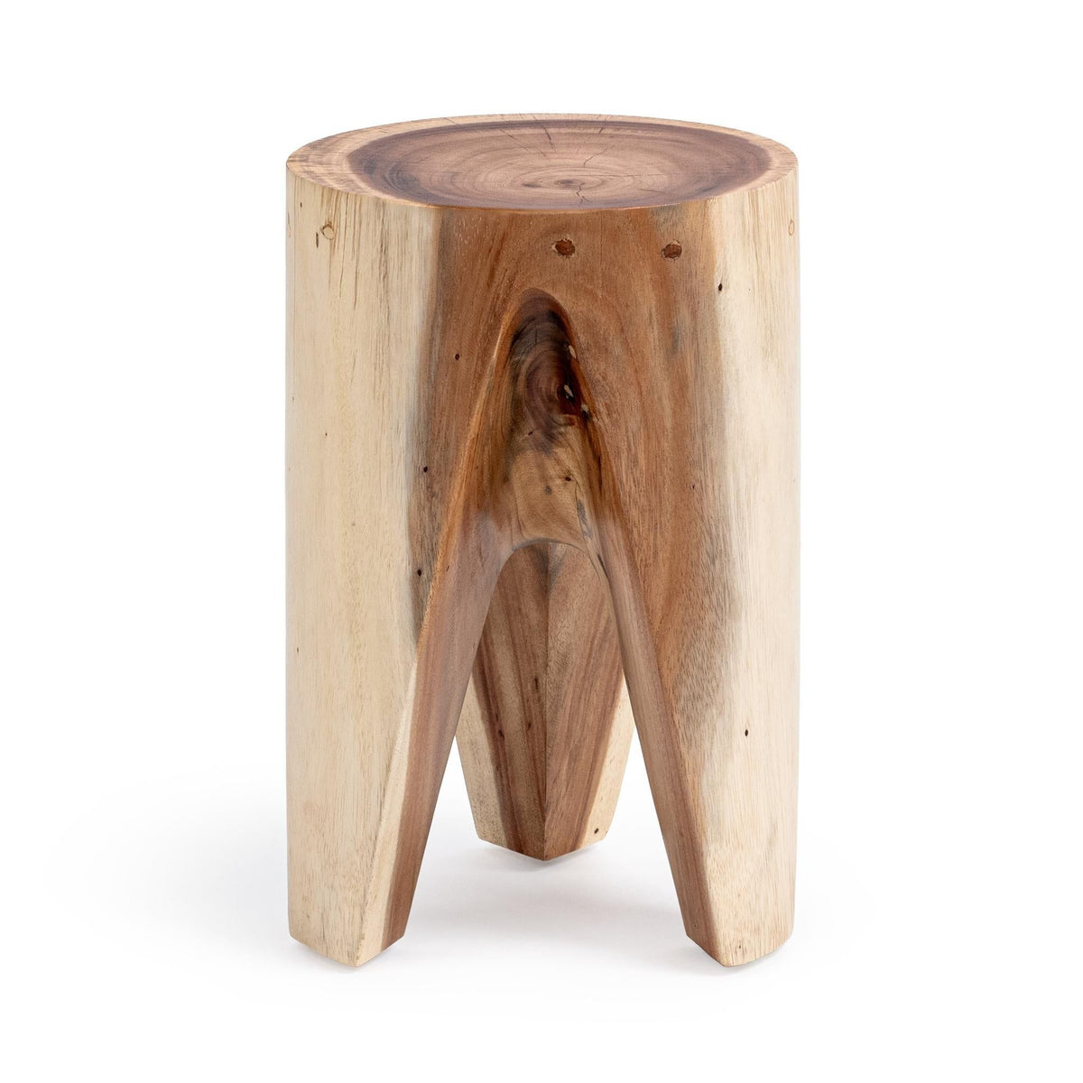 Vela - Accent Table - Select Living Furniture - Accent Tables - Classic Home - 51005525 - Natural -12"W x 12"D x 18"H - Vela - Accent Table -