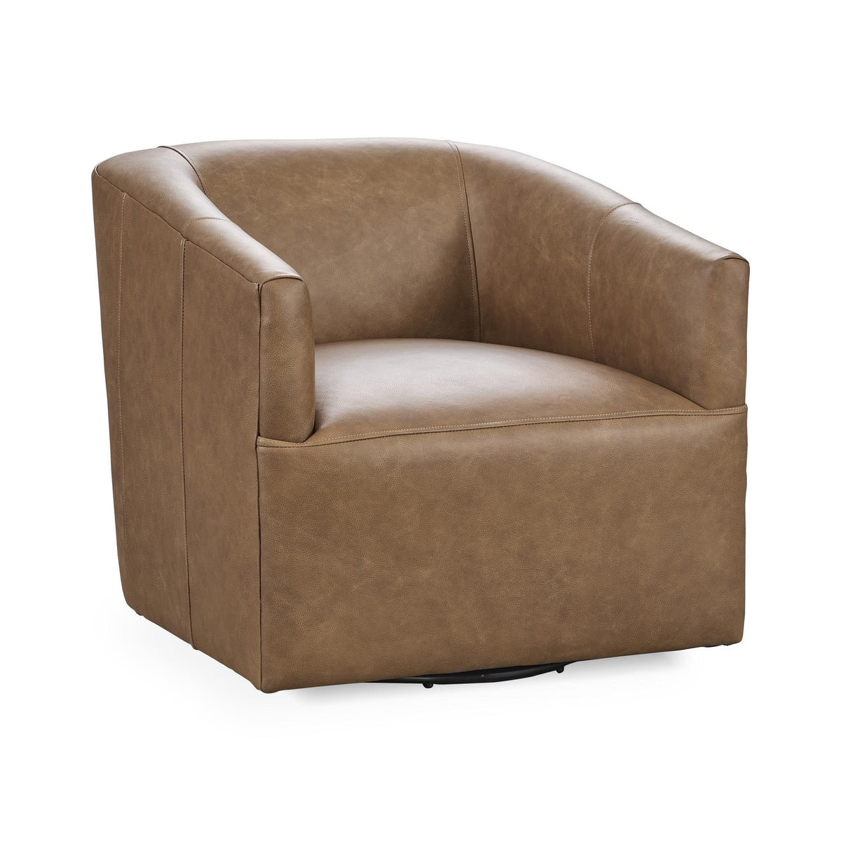 Vernon - Swivel Chair - Select Living Furniture - Swivel Chairs - Classic Home - 5313SWEPSD - El Paso Saddle - Vernon - Swivel Chair -