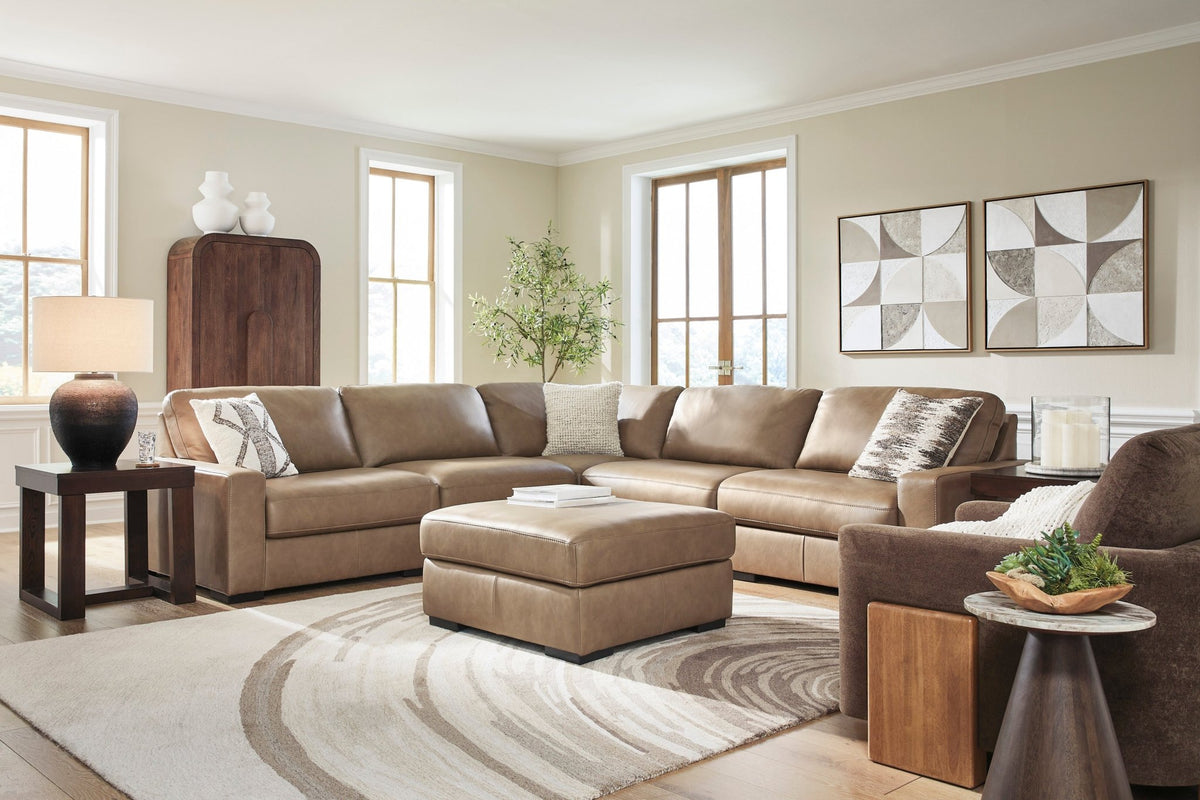 Veronella Sectional - Select Living Furniture - Ashley Furniture -  - Sahara -5 Piece Sectional with RAF Chaise - Veronella Sectional -