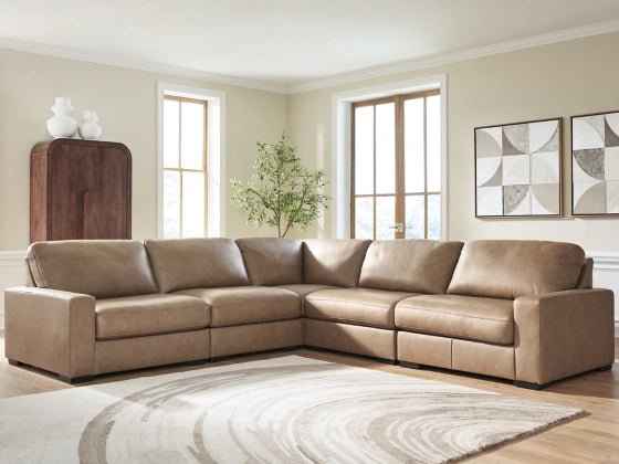 Veronella Sectional - Select Living Furniture - Ashley Furniture -  - Sahara -5 Piece Sectional with RAF Chaise - Veronella Sectional -