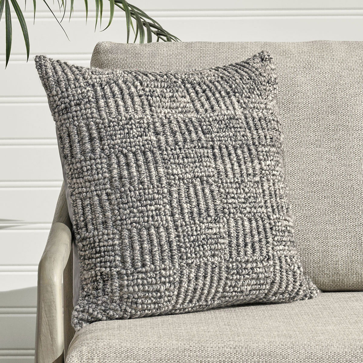 Vico - Pillow - Select Living Furniture - Accent Pillows - Villa - VO70001 - Gray -22" x 22" - Vico - Pillow -