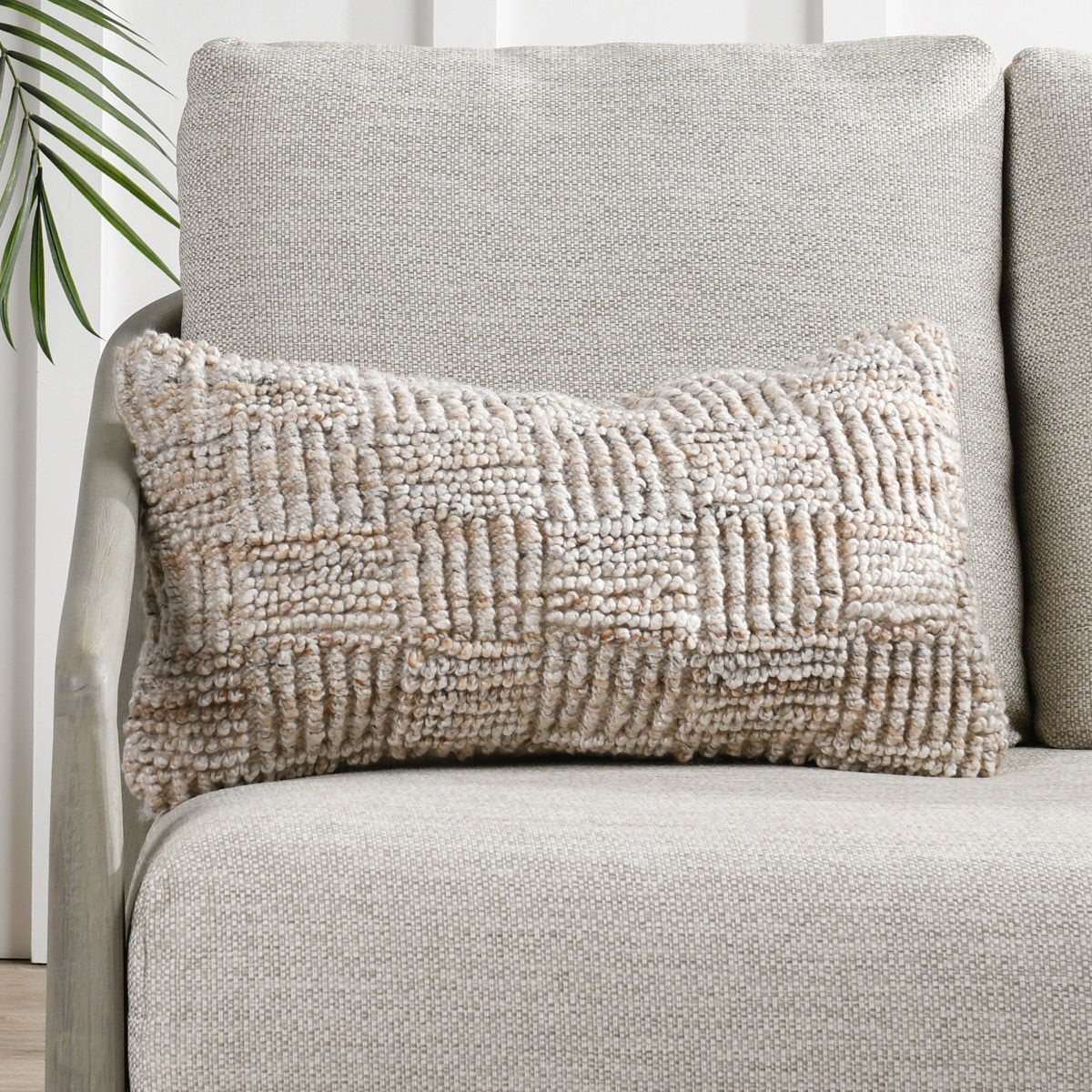 Vico - Pillow - Select Living Furniture - Accent Pillows - Villa - VO70001 - Gray -22" x 22" - Vico - Pillow -