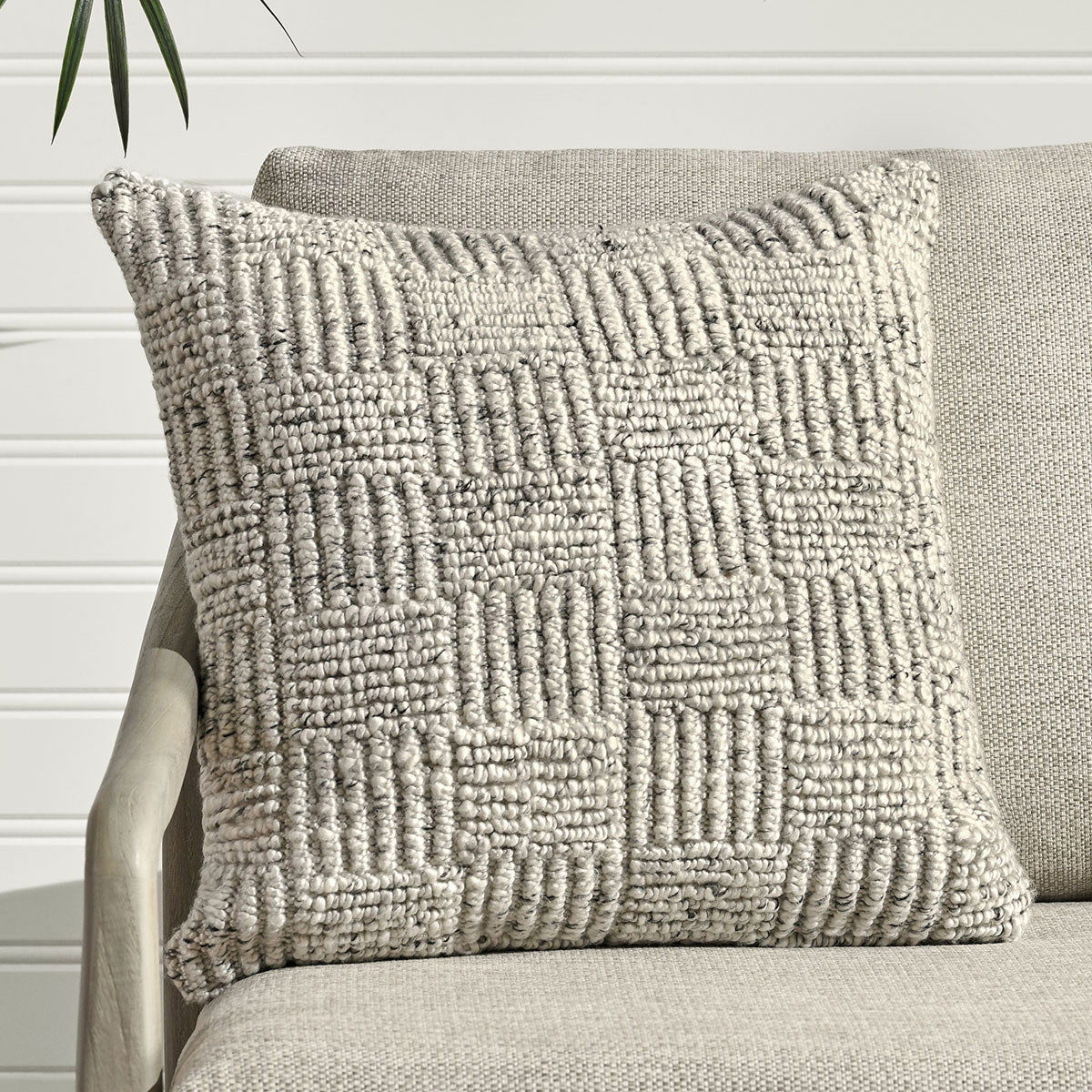 Vico - Pillow - Select Living Furniture - Accent Pillows - Villa - VO70001 - Gray -22" x 22" - Vico - Pillow -