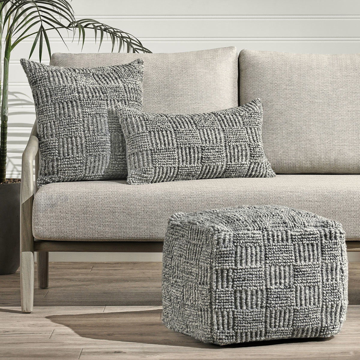 Vico - Pouf - Select Living Furniture - Accent Poufs - Villa - VP12224 - Caramel - Vico - Pouf -