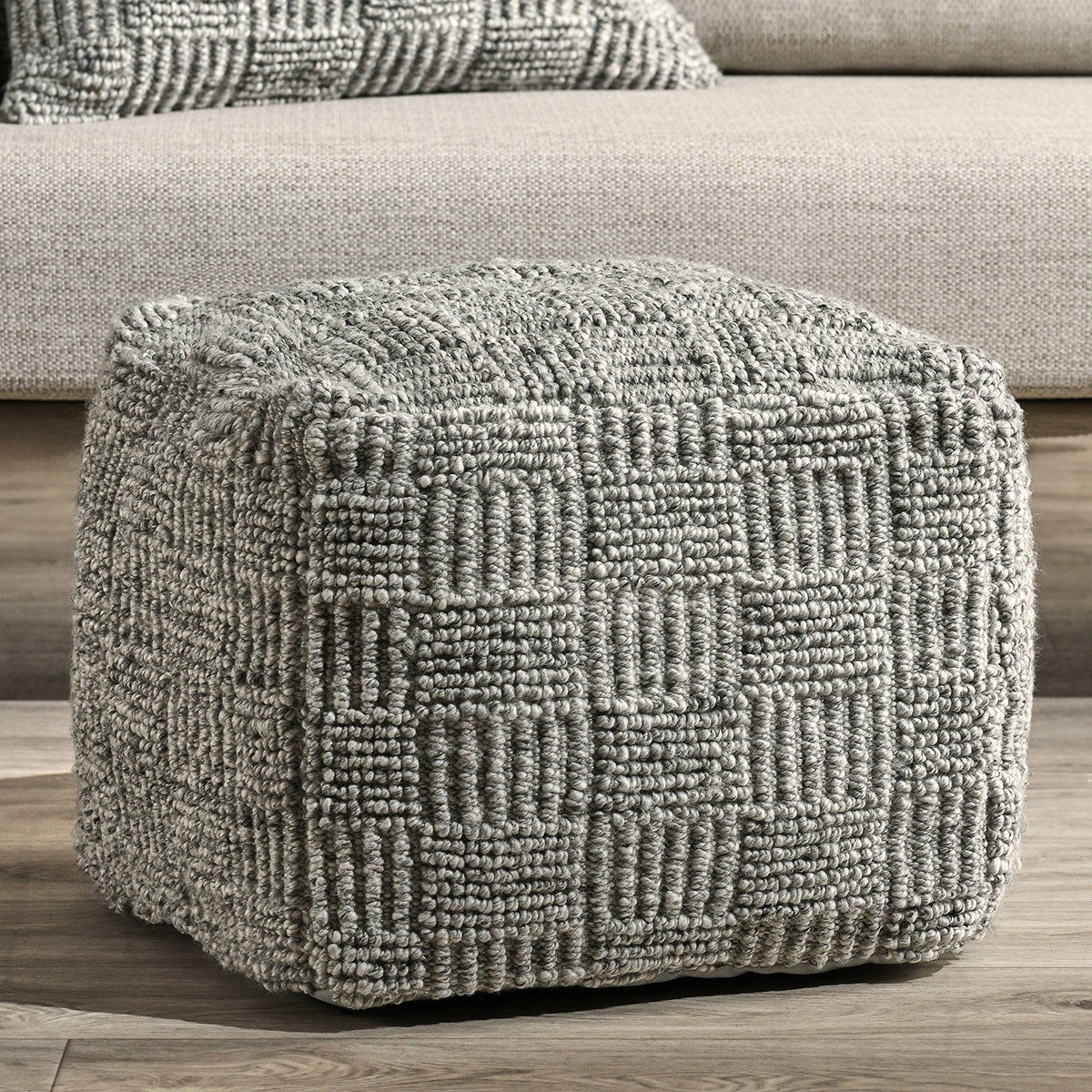 Vico - Pouf - Select Living Furniture - Accent Poufs - Villa - VP12224 - Caramel - Vico - Pouf -