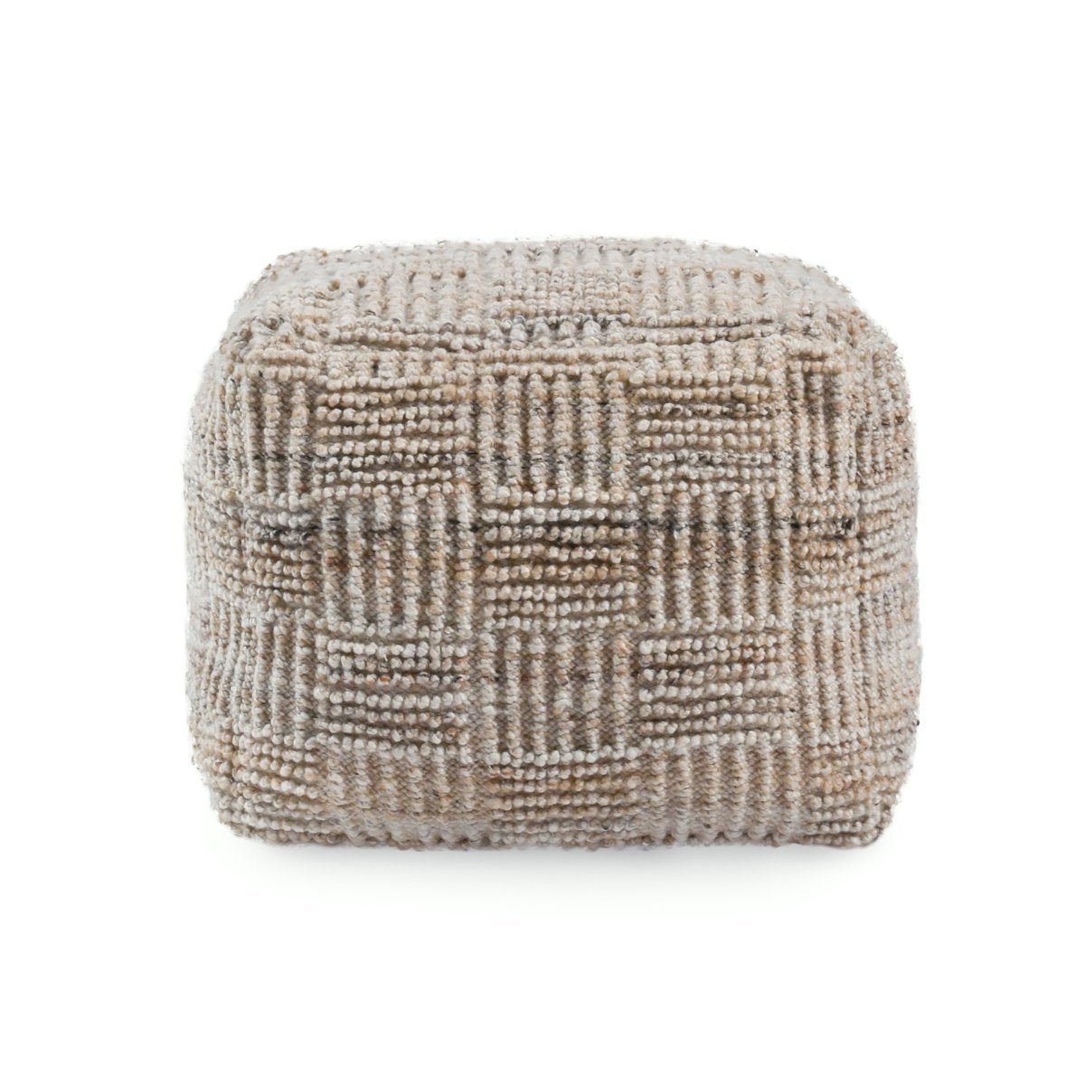 Vico - Pouf - Select Living Furniture - Accent Poufs - Villa - VP12224 - Caramel - Vico - Pouf -