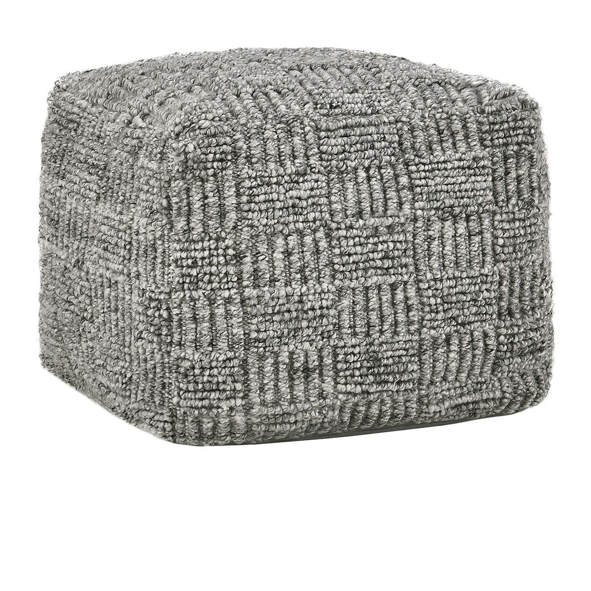 Vico - Pouf - Select Living Furniture - Accent Poufs - Villa - VP10038 - Gray - Vico - Pouf -