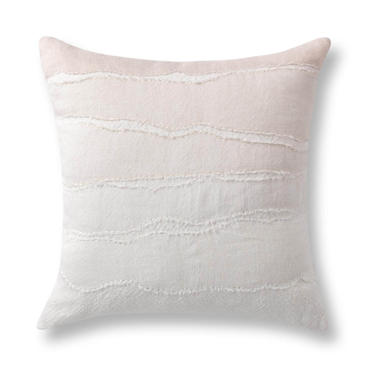 Villa Classics - Bikram 22" x 22" Accent Pillow - Ivory / Natural - Select Living Furniture - Accent Pillows - Villa - V330045 - Villa Classics - Bikram 22" x 22" Accent Pillow - Ivory / Natural -