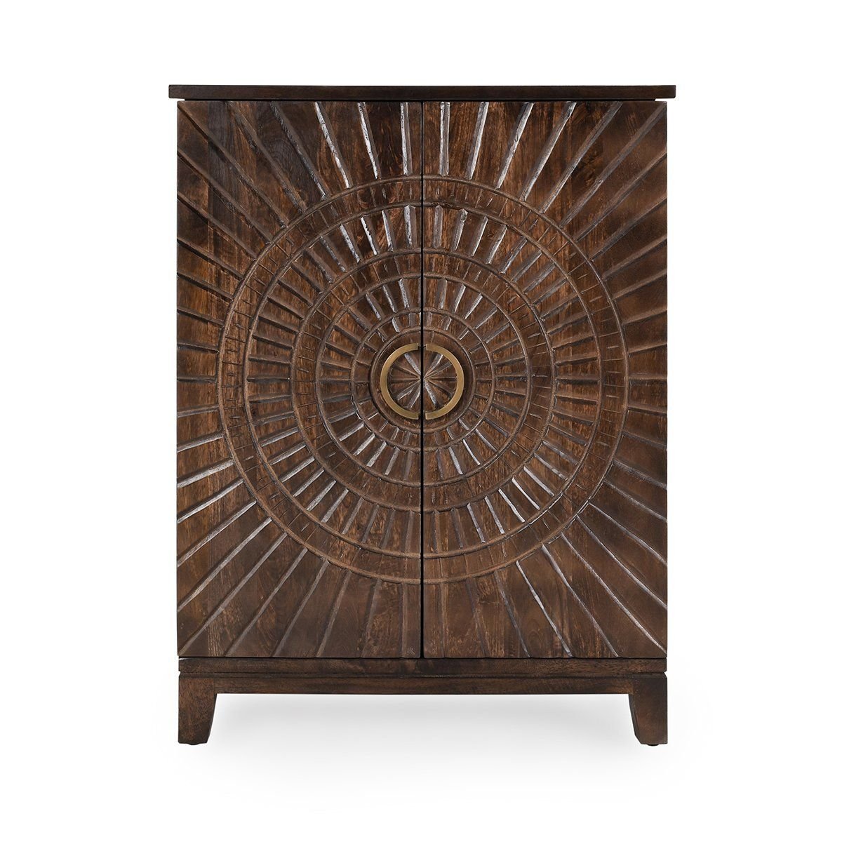 Vivienne - Bar Cabinet - Select Living Furniture - Wine Cabinets - Classic Home - 52010847 - Brown - Vivienne - Bar Cabinet -