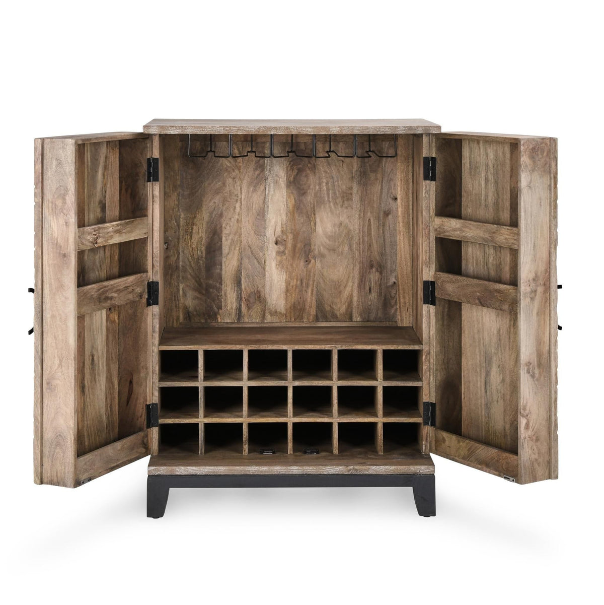 Vivienne - Bar Cabinet - Select Living Furniture - Wine Cabinets - Classic Home - 52010847 - Brown - Vivienne - Bar Cabinet -