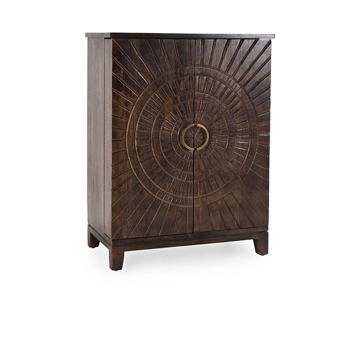 Vivienne - Bar Cabinet - Select Living Furniture - Wine Cabinets - Classic Home - 52010847 - Brown - Vivienne - Bar Cabinet -