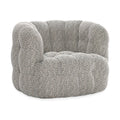 Walter - Upholstered Swivel Chair - Heathered Gray - Select Living Furniture - Swivel Chairs - Classic Home - 53051706 - Walter - Upholstered Swivel Chair - Heathered Gray -