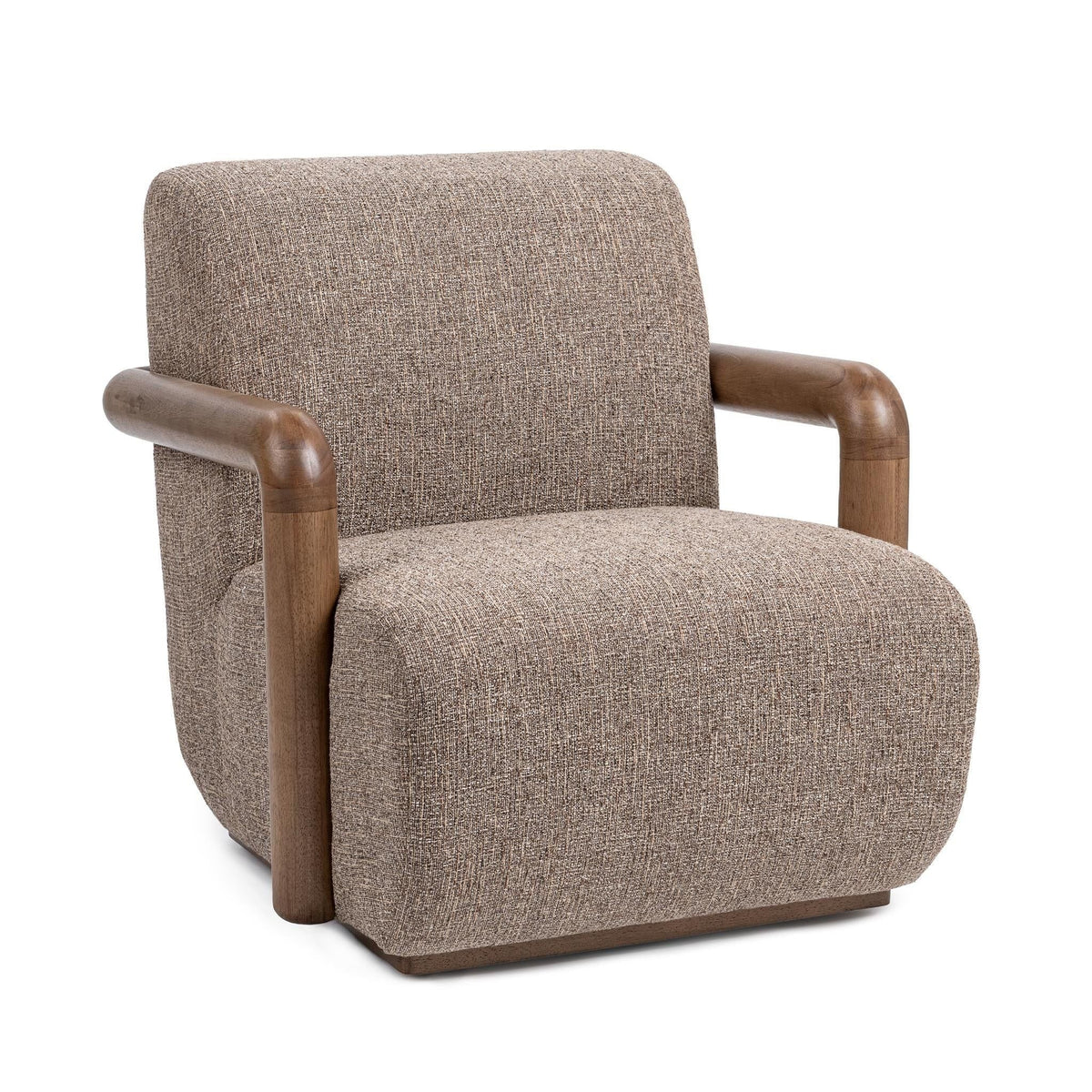 Welson - Swivel Accent Chair - Warm Mocha - Select Living Furniture - Swivel Chairs - Classic Home - 53006702 - Welson - Swivel Accent Chair - Warm Mocha -